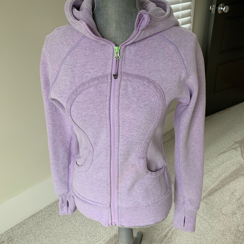 Lululemon hoodie pretty purple 6 scuba II